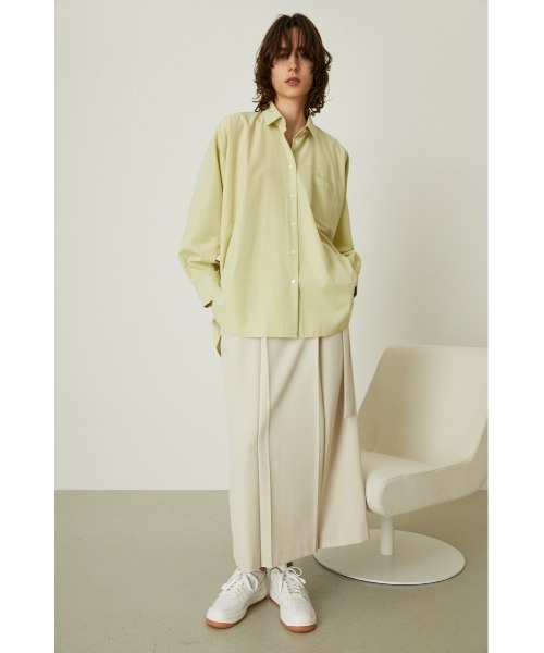 RIM.ARK（リムアーク）の「Oversized volume SH（シャツ/ブラウス・レディース・ネイビー/イエロー・FREE）」の11枚目の写真