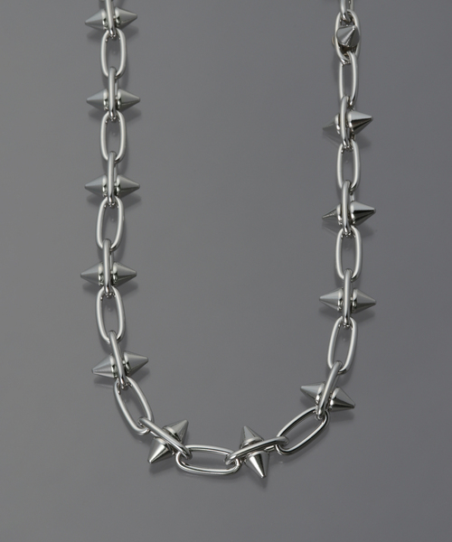 Jieda（ジエダ）の「【JIEDA / ジエダ】STUDS CHAIN 2WAY NECKLACE