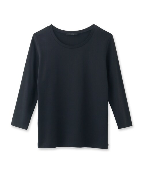 UNTITLED(アンタイトル)の「【抗菌防臭】クリーンフィール 長袖カットソー(Tシャツ/カットソー・レディース・ブラック/オフホワイト・44/48/01/02/03/04)」の3枚目の写真