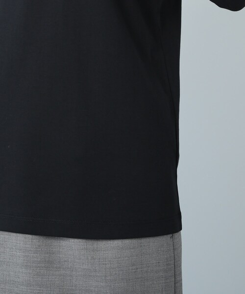 UNTITLED(アンタイトル)の「【抗菌防臭】クリーンフィール 長袖カットソー(Tシャツ/カットソー・レディース・ブラック/オフホワイト・44/48/01/02/03/04)」の9枚目の写真