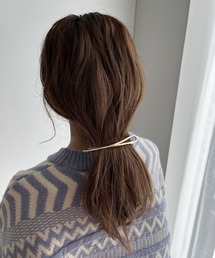 LOWRYS FARM | ヒネリメタルバレッタ　157416(バレッタ/ヘアクリップ)