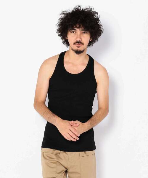 AVIREX（アヴィレックス）の「【DAILY】デイリー タンクトップ/DAILY TANK TOP/AVIREX/アヴィレックス（タンクトップ・メンズ・ブラック/ホワイト/チャコール/その他11/グレー/オリーブ系・M/S/L/XL）」の18枚目の写真