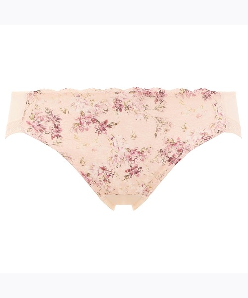 AMOSTYLE BY TRIUMPH（アモスタイルバイトリンプ）の「レギュラーショーツ クワイエット ペインティング AMST1405 Hikini JX（ショーツ・レディース・ベージュ/ブルー/グリーン・M/L）」の2枚目の写真