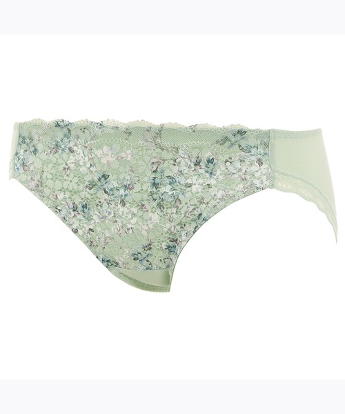 AMOSTYLE BY TRIUMPH（アモスタイルバイトリンプ）の「レギュラーショーツ クワイエット ペインティング AMST1405 Hikini JX（ショーツ・レディース・ベージュ/ブルー/グリーン・M/L）」の10枚目の写真