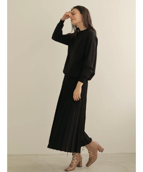 ACYM（アシーム）の「Lace up open ブーツ（ブーツ・レディース・ブラウン/アイボリー・SMALL/LARGE/MEDIUM）」の4枚目の写真