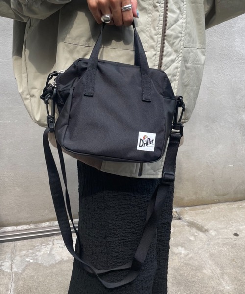 Drifter（ドリフター）の「【Drifter/ドリフター】SQUARE MINI BAG（トートバッグ・レディース・ブルー/ブラウン/ブラック・FREE）」の5枚目の写真