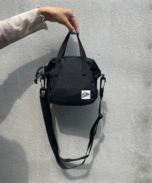 Drifter（ドリフター）の「【Drifter/ドリフター】SQUARE MINI BAG（トートバッグ・レディース・ブルー/ブラウン/ブラック・FREE）」の6枚目の写真