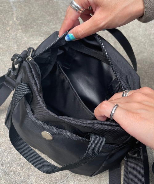 Drifter（ドリフター）の「【Drifter/ドリフター】SQUARE MINI BAG（トートバッグ・レディース・ブルー/ブラウン/ブラック・FREE）」の14枚目の写真