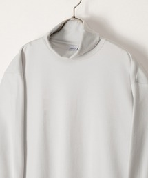 ポンチタートルネック長袖Tシャツ