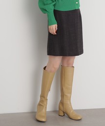 N.（N. Natural Beauty Basic） | 【松井愛莉さん着用】◆ステッチヒールロングブーツ(ブーツ)