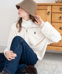 U.S. POLO ASSN. | ∴WEGO/【WEB限定】USPOLO別注  ハーフZIPプルオーバー(スウェット)