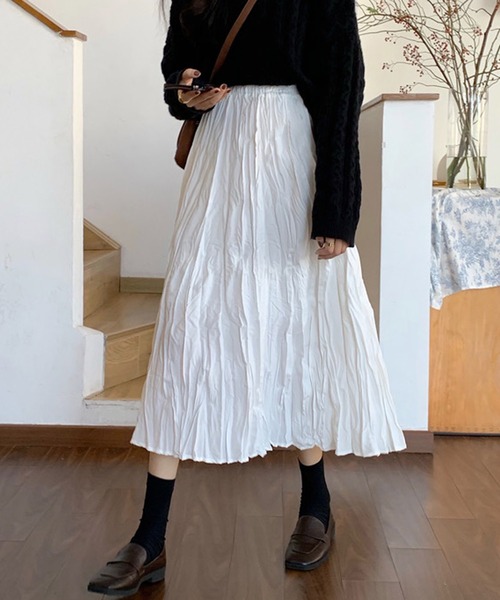 セール】＼丈が選べる／ ロングスカート 秋冬 フレア Aライン