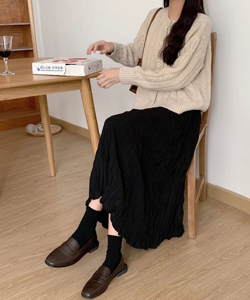 セール】＼丈が選べる／ ロングスカート 秋冬 フレア Aライン