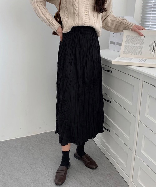 セール】＼丈が選べる／ ロングスカート 秋冬 フレア Aライン