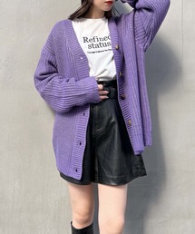畦ルーズ/カーディガン