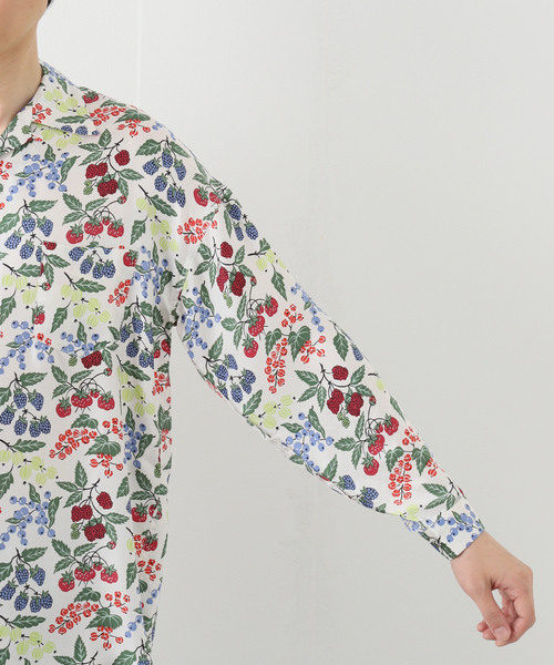 WESTOVERALLS（ウエストオーバーオールズ）の「【WESTOVERALLS / ウェストオーバーオールズ】UWP SILK SHIRTS（シャツ/ブラウス・メンズ・ボルドー・MEDIUM）」の11枚目の写真