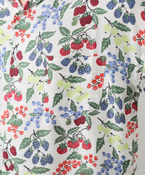 WESTOVERALLS（ウエストオーバーオールズ）の「【WESTOVERALLS / ウェストオーバーオールズ】UWP SILK SHIRTS（シャツ/ブラウス・メンズ・ボルドー・MEDIUM）」の10枚目の写真