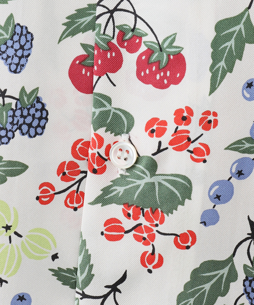 WESTOVERALLS（ウエストオーバーオールズ）の「【WESTOVERALLS / ウェストオーバーオールズ】UWP SILK SHIRTS（シャツ/ブラウス・メンズ・ボルドー・MEDIUM）」の8枚目の写真