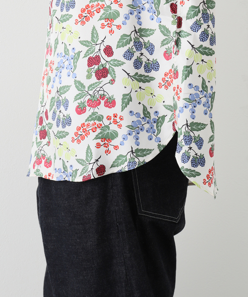 WESTOVERALLS（ウエストオーバーオールズ）の「【WESTOVERALLS / ウェストオーバーオールズ】UWP SILK SHIRTS（シャツ/ブラウス・メンズ・ボルドー・MEDIUM）」の15枚目の写真