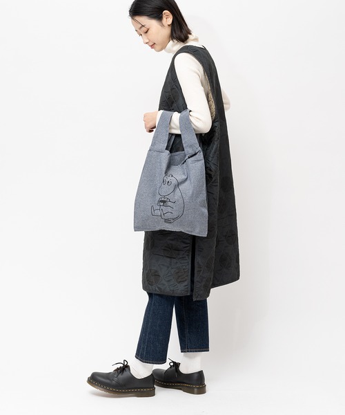 MOOMIN(ムーミン)の「MOOMIN / ムーミン MOTTERU モッテル エコバッグ MM7521WNI DC(トートバッグ・レディース・グレー/レッド/ベージュ/その他4/その他6/その他1/その他2/その他3/その他5・FREE)」の15枚目の写真