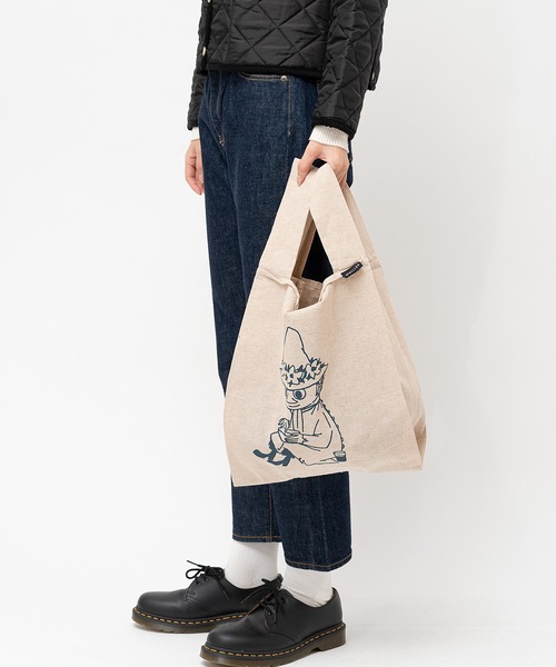 MOOMIN(ムーミン)の「MOOMIN / ムーミン MOTTERU モッテル エコバッグ MM7521WNI DC(トートバッグ・レディース・グレー/レッド/ベージュ/その他4/その他6/その他1/その他2/その他3/その他5・FREE)」の17枚目の写真