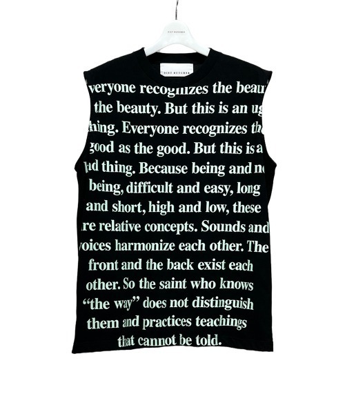 DIET BUTCHER Sleeveless t-shirt with full frontal print【公式通販】