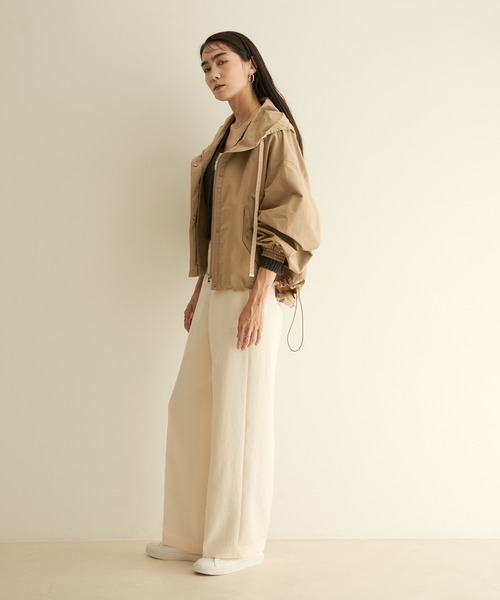 SALON adam et rope'(サロン アダム エ ロペ)の「オックススタイルアップパンツ(その他パンツ・レディース・ブラック/オフホワイト/ピンク・X-SMALL/S/M)」の17枚目の写真