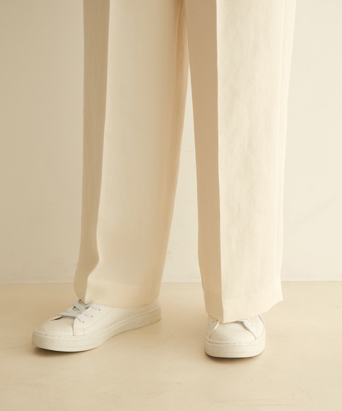 SALON adam et rope'(サロン アダム エ ロペ)の「オックススタイルアップパンツ(その他パンツ・レディース・ブラック/オフホワイト/ピンク・X-SMALL/S/M)」の15枚目の写真