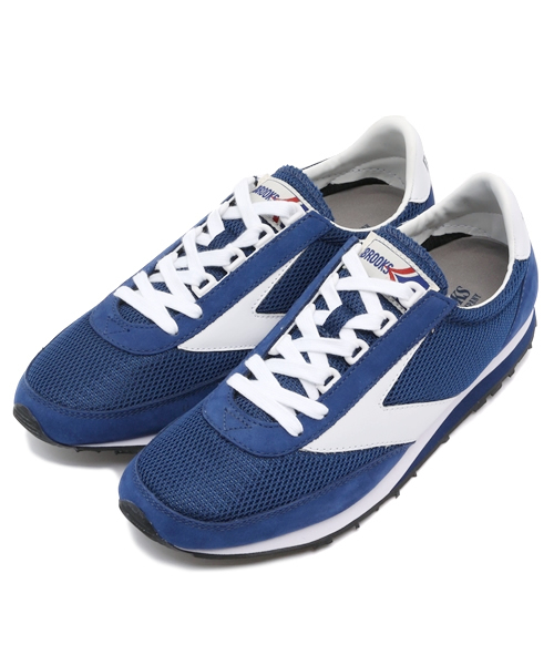 styles（スタイルス）の「メンズ ブルックス ヴァンテージ イエロー ネイビー BROOKS MEN VANTAGE 409/741（スニーカー・メンズ・イエロー/ネイビー・27cm/26cm/27.5cm/28cm/26.5cm）」の3枚目の写真