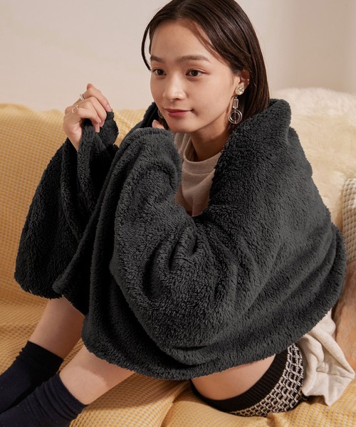 シープボア2wayボレロ（ルームウェア/パジャマ）｜Fashion
