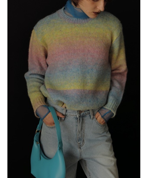 AMAIL（アマイル）の「Colorful bag（ハンドバッグ・レディース・ブラック/オレンジ/ブルー・FREE）」の21枚目の写真