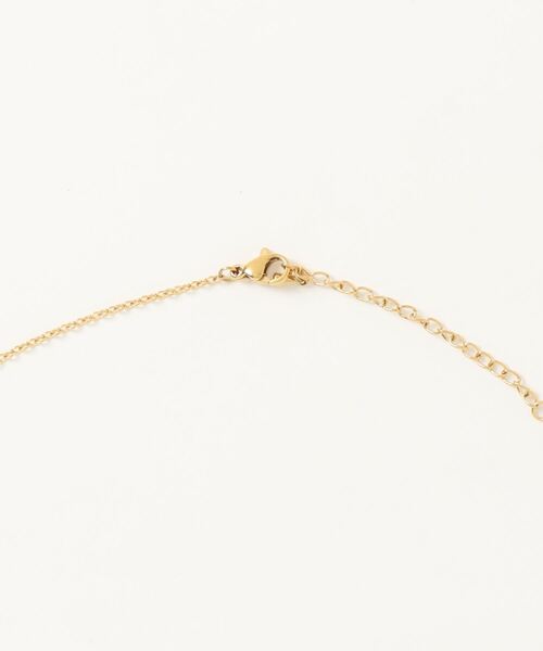 ieLS(イエルズ)の「金属アレルギー対応「ieLS」ステンレス ドロップチャームネックレス(ネックレス・メンズ・ゴールド/シルバー・ONE SIZE)」の7枚目の写真