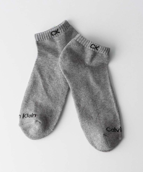 Calvin Klein（カルバン・クライン）の「【3足セット】Calvin Klein メンズ 抗菌防臭 足底パイル スニーカーソックス 92572500（ソックス/靴下・メンズ・マルチ/ブラック・25-27CM/23-25cm）」の6枚目の写真