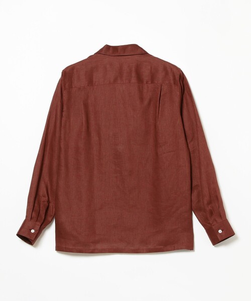 BEAMS F（ビームスエフ）の「BEAMS F / リネン オープンカラー