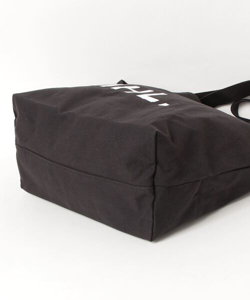 MHL.（エムエイチエル）の「HEAVY COTTON CANVAS（トートバッグ・レディース・ブラック/ホワイト・FREE）」の10枚目の写真