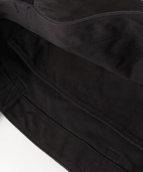 MHL.（エムエイチエル）の「HEAVY COTTON CANVAS（トートバッグ・レディース・ブラック/ホワイト・FREE）」の7枚目の写真
