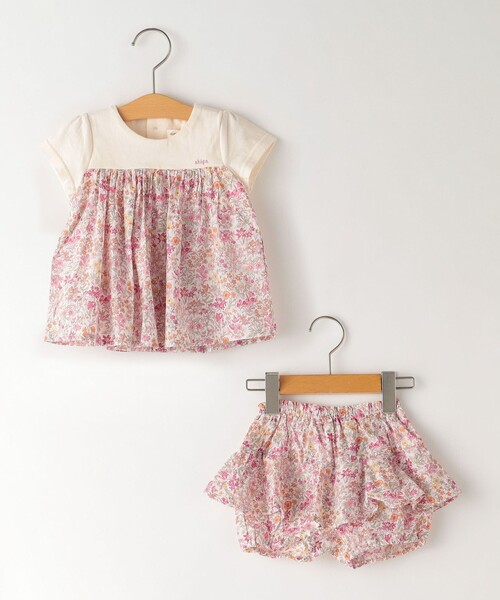 SHIPS(シップス)の「SHIPS KIDS:フラワー セット ロンパース(ロンパース・キッズ・ピンク/イエロー/ピンク系その他/イエロー系その他・70/80)」の4枚目の写真