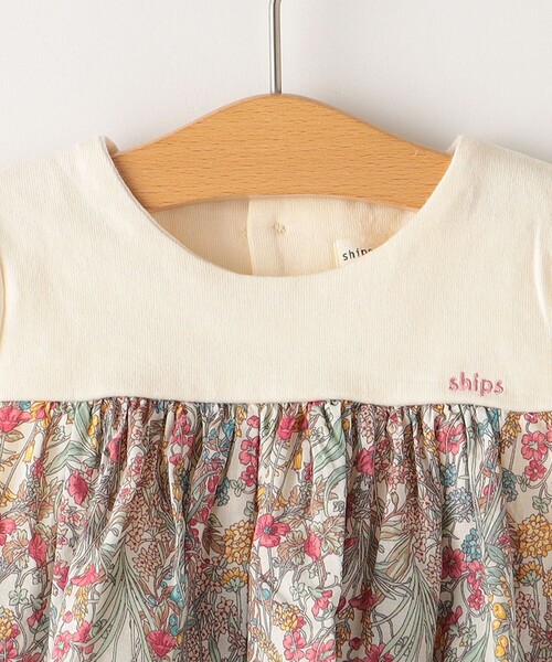 SHIPS(シップス)の「SHIPS KIDS:フラワー セット ロンパース(ロンパース・キッズ・ピンク/イエロー/ピンク系その他/イエロー系その他・70/80)」の7枚目の写真