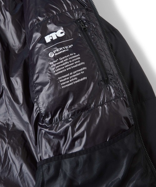 FTC（エフティーシー）の「PERTEX&reg; DOWN JACKET（ダウンジャケット/コート・メンズ・ブラック/オリーブ・MEDIUM/LARGE/X-LARGE）」の5枚目の写真