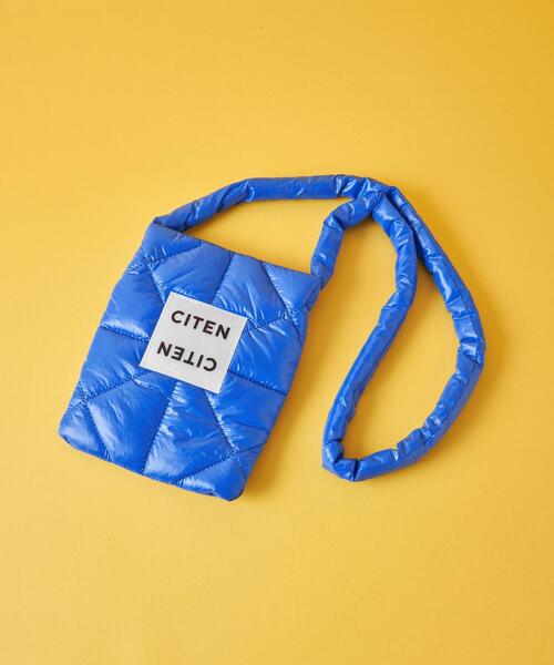 CITEN（シテン）の「＜CITEN＞パデッド mini ショルダーバッグ（ショルダーバッグ・レディース・ブラック/ピンク/ホワイト/ケリー/ロイヤルブルー・FREE）」の11枚目の写真