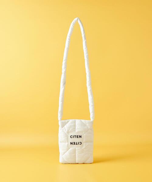 CITEN（シテン）の「＜CITEN＞パデッド mini ショルダーバッグ（ショルダーバッグ・レディース・ブラック/ピンク/ホワイト/ケリー/ロイヤルブルー・FREE）」の14枚目の写真