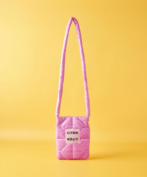 CITEN（シテン）の「＜CITEN＞パデッド mini ショルダーバッグ（ショルダーバッグ・レディース・ブラック/ピンク/ホワイト/ケリー/ロイヤルブルー・FREE）」の16枚目の写真