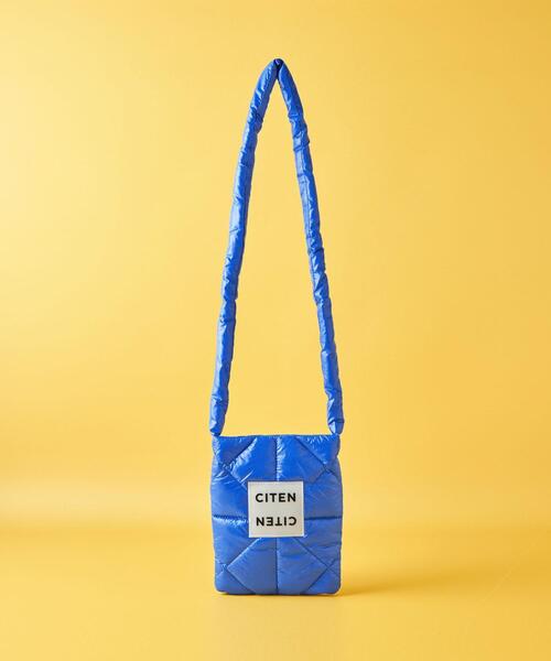 CITEN（シテン）の「＜CITEN＞パデッド mini ショルダーバッグ（ショルダーバッグ・レディース・ブラック/ピンク/ホワイト/ケリー/ロイヤルブルー・FREE）」の18枚目の写真