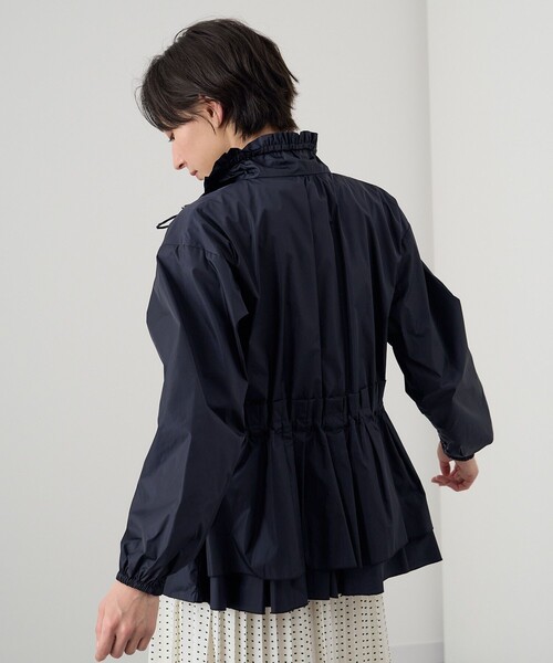 ANAYI（アナイ）の「ライトタフタペプラムギャザーブルゾン（ブルゾン