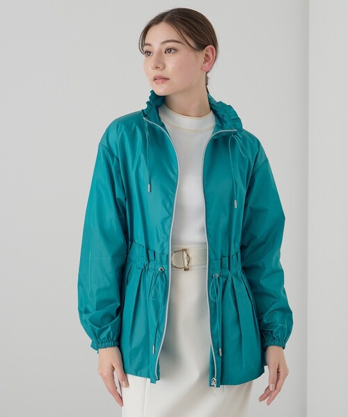 ANAYI（アナイ）の「ライトタフタペプラムギャザーブルゾン（ブルゾン