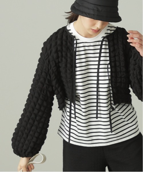 FREE'S MART（フリーズマート）の「◆前後2Wayぽこぽこ長袖ブラウス（シャツ/ブラウス・レディース・ブラック/ホワイト/イエロー系その他・FREE）」の19枚目の写真