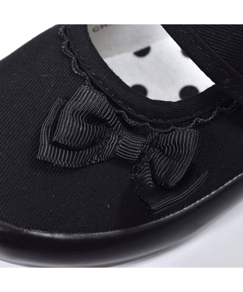 BeBe(ベベ)の「BeBe/リボン 付き ストラップ シューズ (13~19cm)(その他シューズ・キッズ・ブラック/ネイビー・19/18/17/14/15 /16/13)」の15枚目の写真