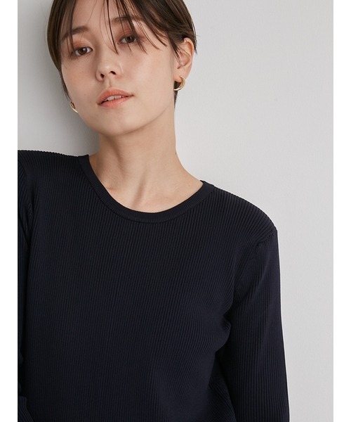 emmi（エミ）の「【emmi atelier】リブニットワンピース（ワンピース