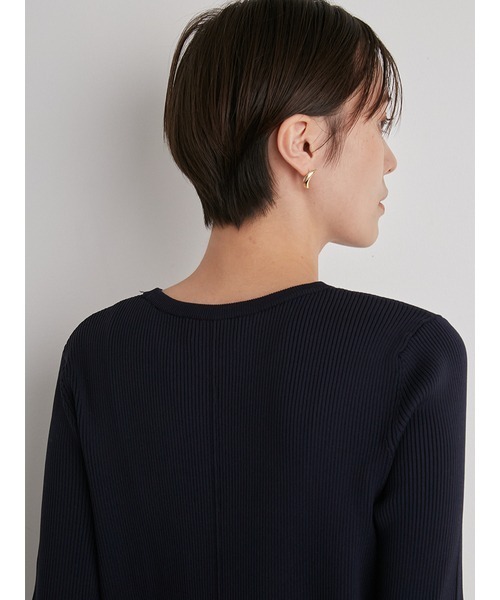 emmi（エミ）の「【emmi atelier】リブニットワンピース（ワンピース