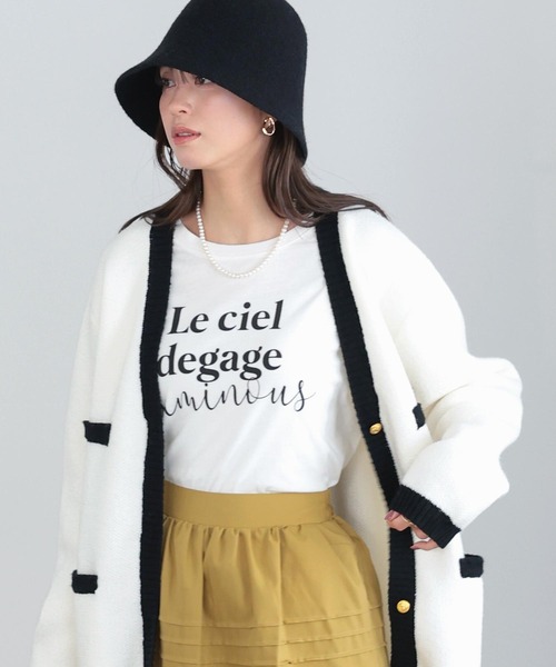 KOBE LETTUCE（コウベレタス）の「クロシェハット（ハット・レディース・ブラック/ホワイト系・FREE）」の5枚目の写真